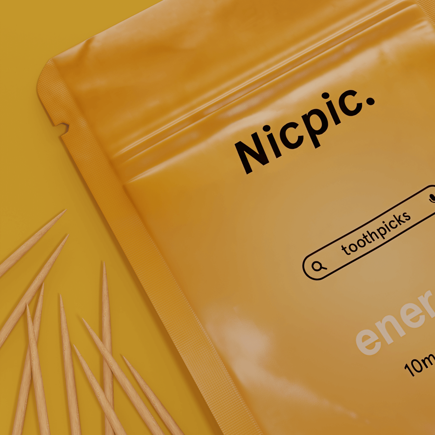 MIGHTY MANGO ENERGY - CAFFEINE INFUSED FLAVOURED TOOTHPICKS-Nicpic-Nicpic