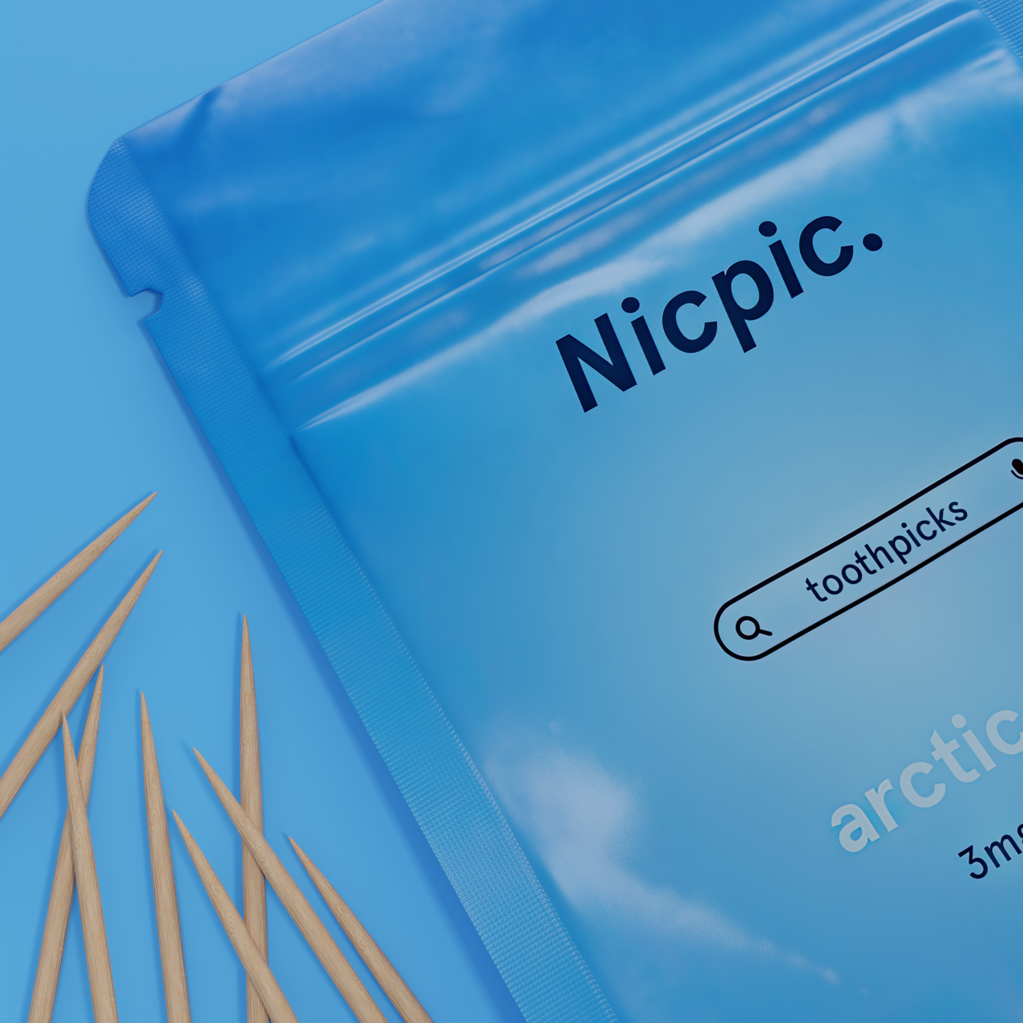 ARCTIC MINT - NICOTINE INFUSED FLAVOURED TOOTHPICKS